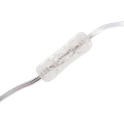 QAZQA Moderne Wandbogenlampe Stahl mit weißem Schirm 50/50/25 verstellbar