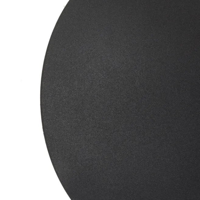 QAZQA Moderne Wandlampe schwarz mit Gold - Sunrise