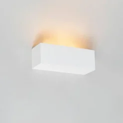 QAZQA Moderne Wandlampe weiß - Santino Novo