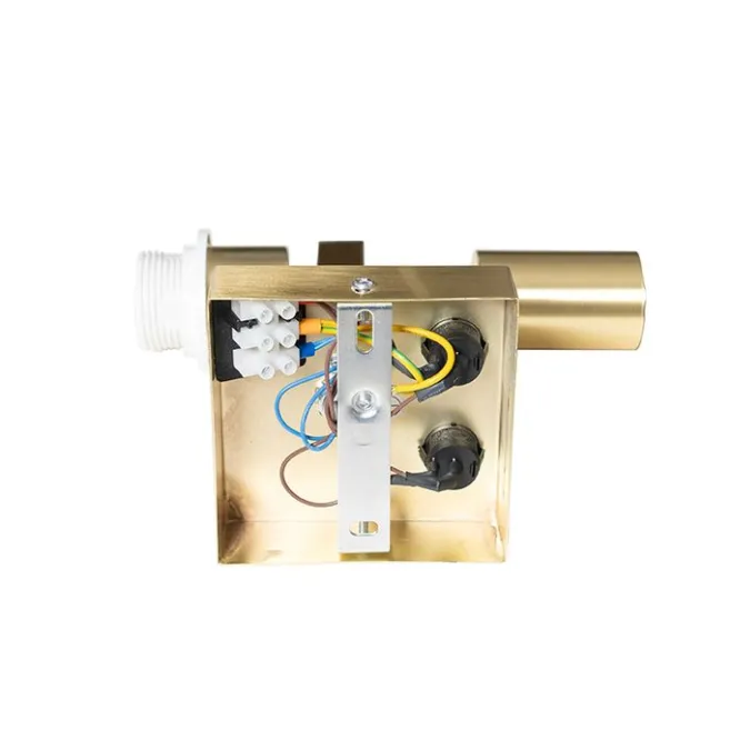 QAZQA Moderne Wandleuchte aus Messing mit Leselampe - Brescia