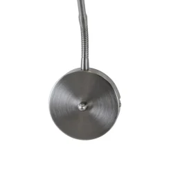 QAZQA Moderne Wandleuchte aus Stahl inkl. LED - Eva