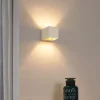 QAZQA Moderne Wandleuchte Beige G9 Quadratisch - Transfer