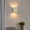 QAZQA Moderne Wandleuchte Beige G9 Quadratisch - Sola