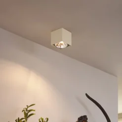 QAZQA Moderne Wandleuchte Beige G9 schwenkbar - Box