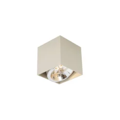 QAZQA Moderne Wandleuchte Beige G9 schwenkbar - Box