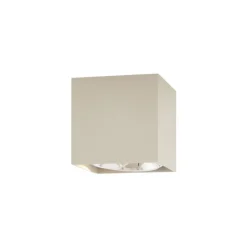 QAZQA Moderne Wandleuchte Beige G9 schwenkbar - Box