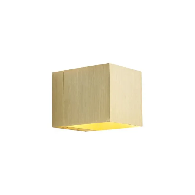 QAZQA Moderne Wandleuchte Gold inkl. LED und Touch-Dimmer Wiederaufladbar - Joris