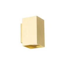 QAZQA Moderne Wandleuchte gold quadratisch - Sandy