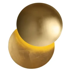 QAZQA Moderne Wandleuchte Gold 34,5 cm 2-flammig - Sunrise