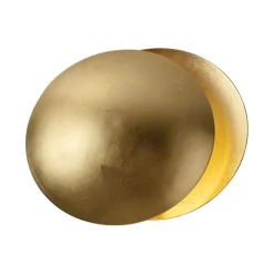 QAZQA Moderne Wandleuchte Gold 34,5 cm 2-flammig - Sunrise
