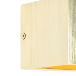 QAZQA Moderne Wandleuchte Gold mit Lichteffekt - Transfer