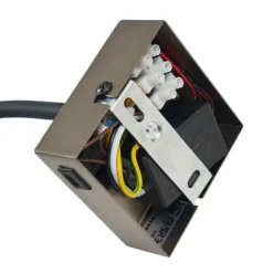 QAZQA Moderne Wandleuchte in Gunmetal mit USB-C-Anschluss - Gosna