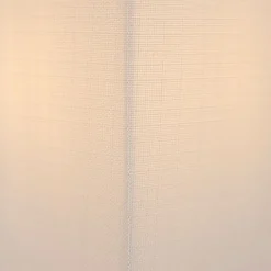 QAZQA Moderne Wandleuchte Jute Weiß mit Stoffschirm - Vete