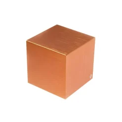 QAZQA Moderne Wandleuchte Kupfer mit Lichteffekt - Cube