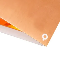 QAZQA Moderne Wandleuchte Kupfer mit Lichteffekt - Cube