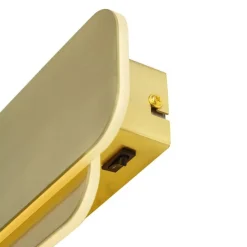 QAZQA Moderne Wandleuchte Messing inkl. LED 3-Stufen-Dimmbar - Dias