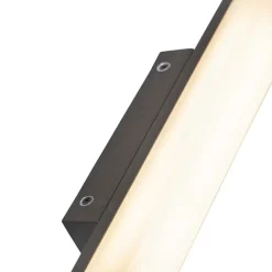 QAZQA Moderne Wandleuchte Schwarz 32cm inkl. LED IP44 - Cascada