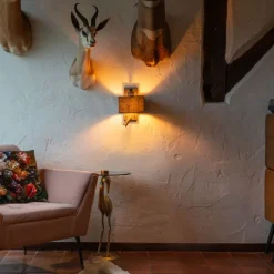 QAZQA Moderne Wandleuchte schwarz quadratisch mit Leselampe - Puglia