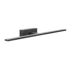 QAZQA Moderne Wandleuchte schwarz 62 cm inkl. LED IP44 - Jerre