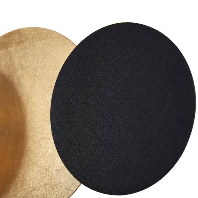 QAZQA Moderne Wandleuchte Schwarz mit Gold inkl. LED 3-Stufen-Dimmbar 5-Licht - Sunrise 3