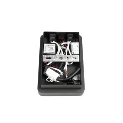 QAZQA Moderne Wandleuchte schwarz inkl. LED mit USB und Leselampe - Robin