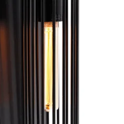 QAZQA Moderne Wandleuchte Schwarz Draht - Balenco Wazo