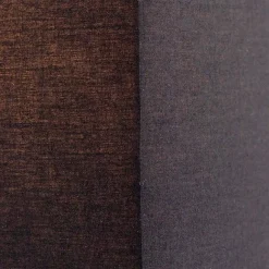 QAZQA Moderne Wandleuchte schwarz und gold mit Stoffschirm - Vete