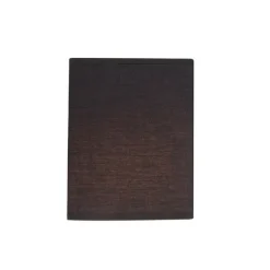 QAZQA Moderne Wandleuchte schwarz und gold mit Stoffschirm - Vete