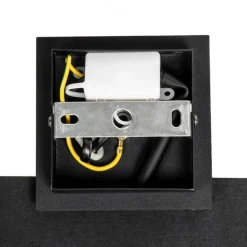 QAZQA Moderne Wandleuchte schwarz mit Gold - VT 1