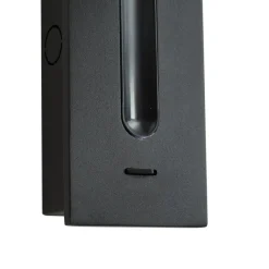 QAZQA Moderne Wandleuchte schwarz inkl. LED - Plaza