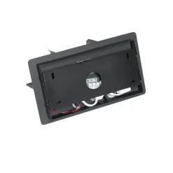 QAZQA Moderne Wandleuchte schwarz inkl. LED mit USB - Thijs