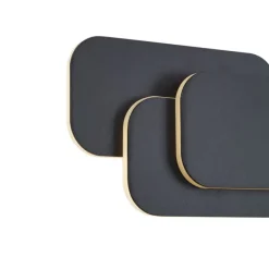 QAZQA Moderne Wandleuchte schwarz inkl. LED 3-Stufen-Dimmbar - Dias