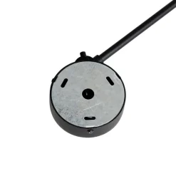 QAZQA Moderne Wandleuchte schwarz verstellbar - Blitz