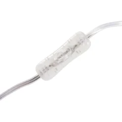 QAZQA Moderne Wandleuchte Stahl ohne Schirm - Arc