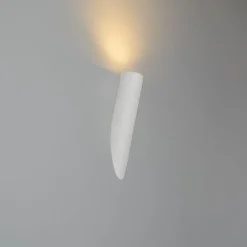 QAZQA Moderne Wandleuchte weiß - Slam