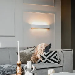 QAZQA Moderne Wandleuchte weiß 3-flammig - Tjada Novo