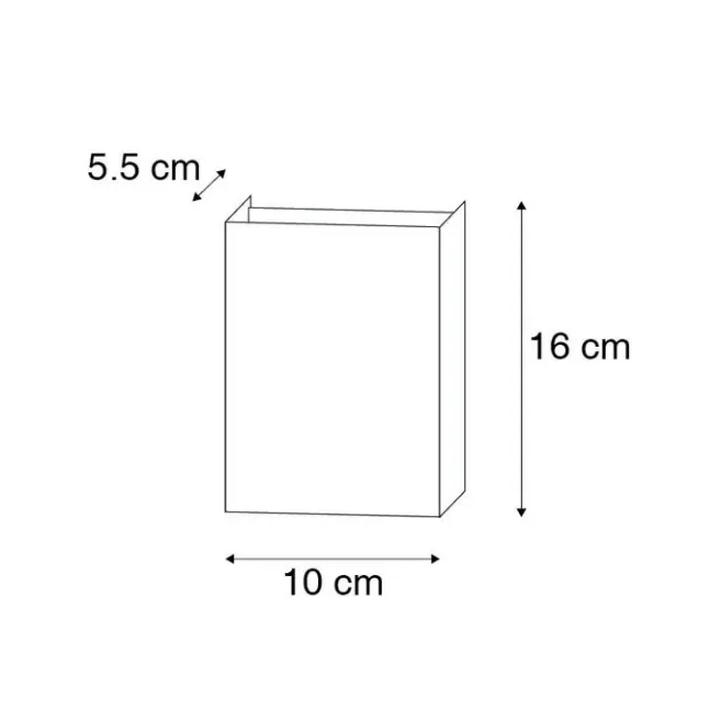 QAZQA Moderne Wandleuchte Weiß 2-flammig - Otan S