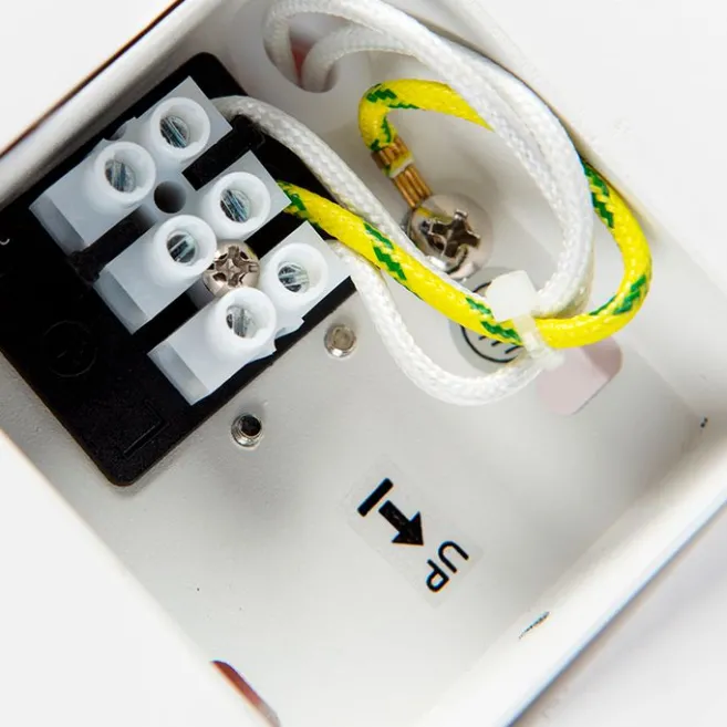 QAZQA Moderne Wandleuchte Weiß Gips Kugel mit Lichteffekt - Blur