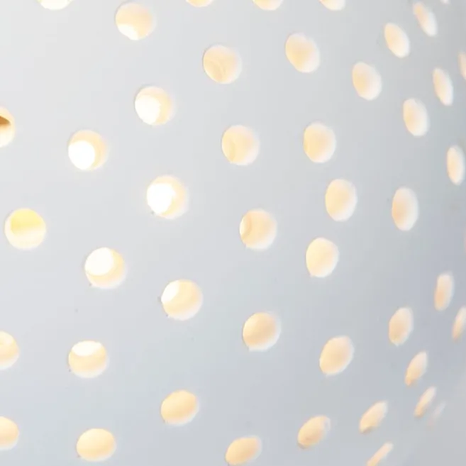 QAZQA Moderne Wandleuchte Weiß Gips Kugel mit Lichteffekt - Blur