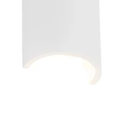 QAZQA Moderne Wandleuchte weiß inklusive Wifi G9 - Colja Novo