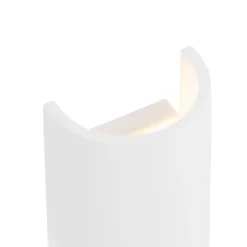 QAZQA Moderne Wandleuchte weiß inklusive Wifi G9 - Colja Novo