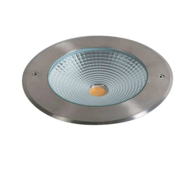 QAZQA Moderner Bodeneinbau-Strahler Stahl inkl. 20W LED - Bridge