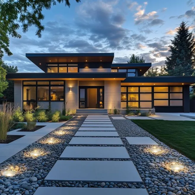 QAZQA Moderner Bodeneinbau-Strahler Stahl inkl. 20W LED - Bridge