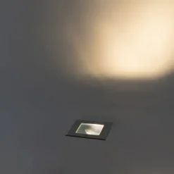 Kinder QAZQA Moderner Bodenspoiler Schwarz verstellbar IP65 - Oneon