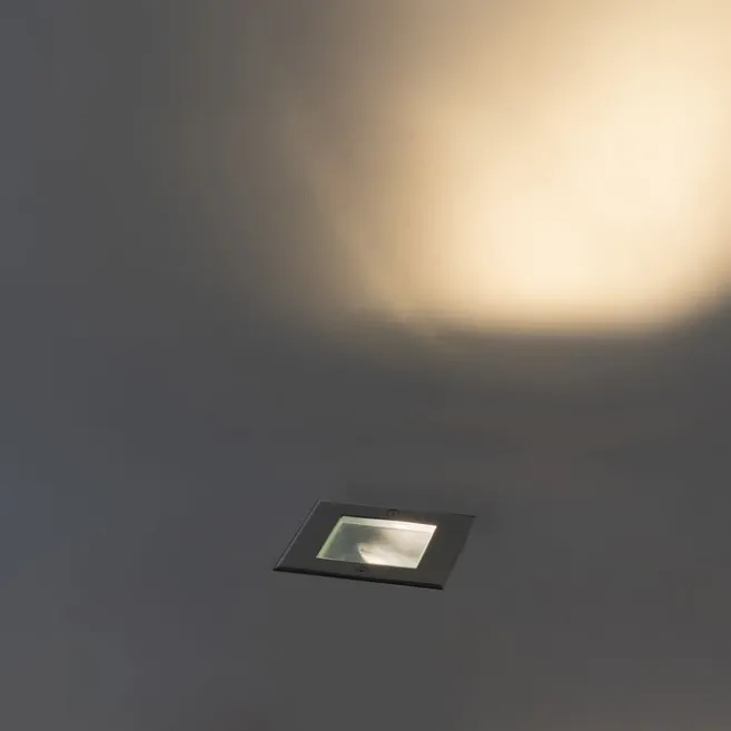 Kinder QAZQA Moderner Bodenspoiler Schwarz verstellbar IP65 - Oneon