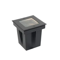 Kinder QAZQA Moderner Bodenspoiler Schwarz verstellbar IP65 - Oneon