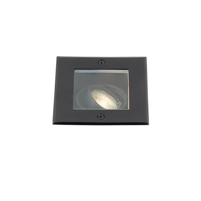 Kinder QAZQA Moderner Bodenspoiler Schwarz verstellbar IP65 - Oneon