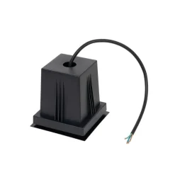 Kinder QAZQA Moderner Bodenspoiler Schwarz verstellbar IP65 - Oneon