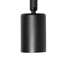 QAZQA Moderner Deckenspot schwarz quadratisch - Facil