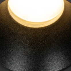 QAZQA Moderner Einbaustrahler schwarz 35 mm IP44 - Abt